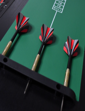 Arrow180 Bristle Dartboard Cabinet Set
